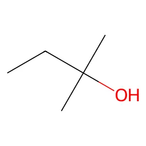 2-Methyl-2-butanol structure