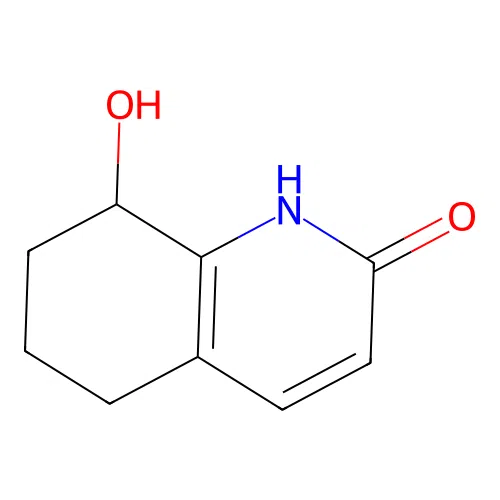 5,6,7,8-Tetrahydro-8-hydroxy-2-quinolone structure