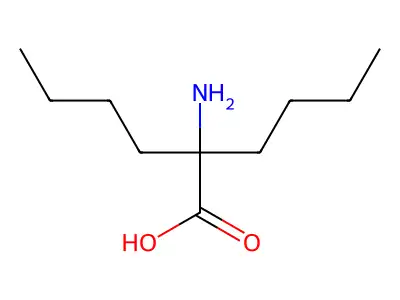 alpha,alpha-Di-n-butylglycine structure