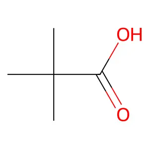 Pivalic acid structure