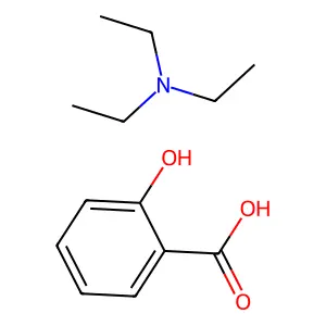 Triethylamine salicylate structure