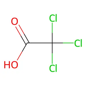 Trichloroacetic Acid structure