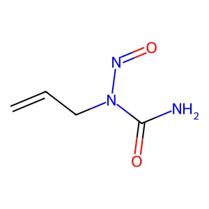1-Allyl-1-nitrosourea structure