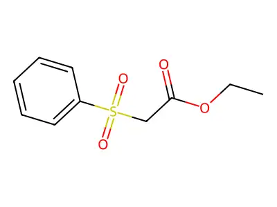 Ethyl (phenylsulphonyl)acetate structure