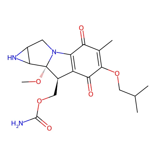 7-Isobutoxy-7-demethoxymitomycin A structure