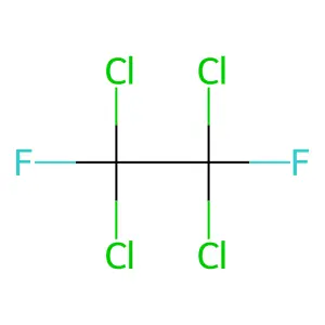 1,1,2,2-Tetrachloro-1,2-difluoroethane structure