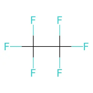 Hexafluoroethane structure