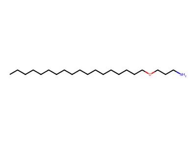 1-Propanamine, 3-(octadecyloxy)- structure
