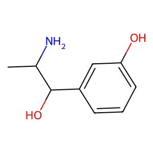 alpha-(1-Aminoethyl)-3-hydroxybenzenemethanol structure