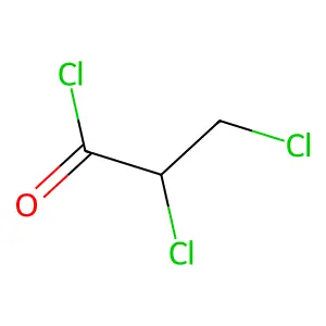 Propanoyl chloride, 2,3-dichloro- structure