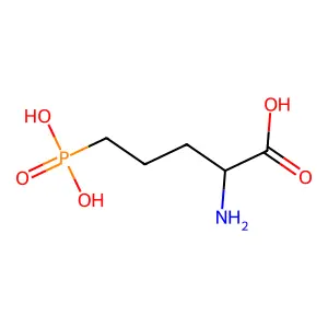 2-Amino-5-phosphonovaleric Acid structure