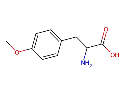 O-Methyltyrosine structure