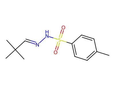 N-(2,2-dimethylpropylideneamino)-4-methylbenzenesulfonamide structure