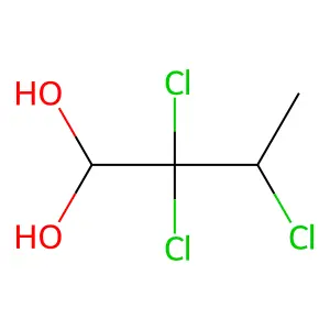 Butylchloral hydrate structure