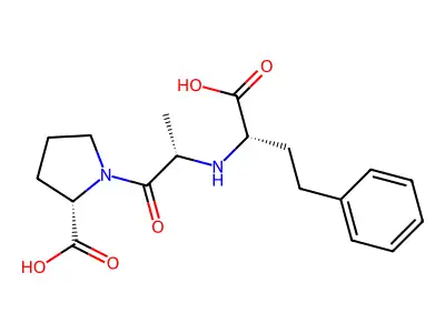 Enalaprilat structure