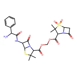 Sultamicillin structure