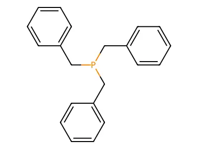 Phosphine, tris(phenylmethyl)- structure
