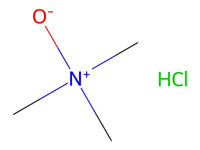 Trimethylamine oxide hydrochloride structure
