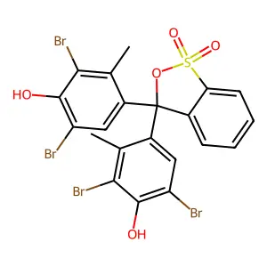 Bromocresol Green structure