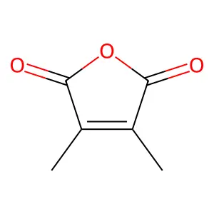 Dimethylmaleic anhydride structure