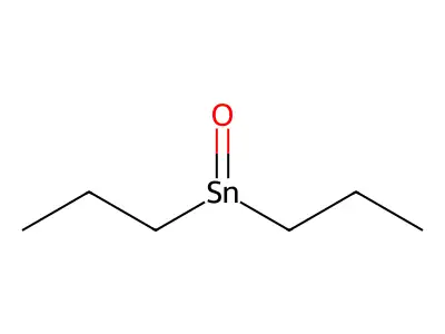 Oxodipropylstannane structure