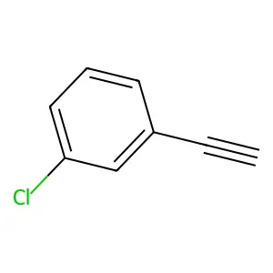 1-Chloro-3-ethynylbenzene structure