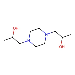 alpha,alpha'-Dimethylpiperazine-1,4-diethanol structure