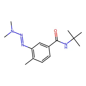 Tributyl-[(4-nitrophenyl)methyl]phosphanium structure