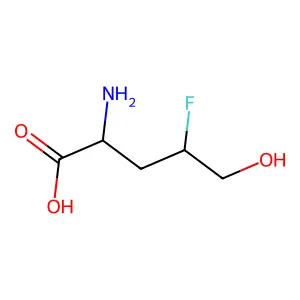 4-Fluoro-5-hydroxynorvaline structure