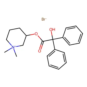 Mepenzolate Bromide structure