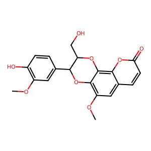 Cleomiscosin A structure