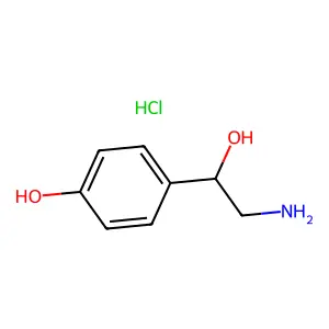 Octopamine Hydrochloride structure