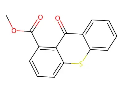 Methyl 9-oxo-9H-thioxanthene-1-carboxylate structure