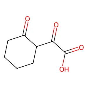 2-Oxo-2-(2-oxocyclohexyl)acetic acid structure