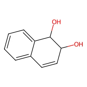 (1S,2S)-1,2-dihydronaphthalene-1,2-diol structure