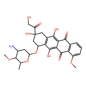 4'-O-Methyldoxorubicin structure