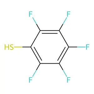 Pentafluorothiophenol structure