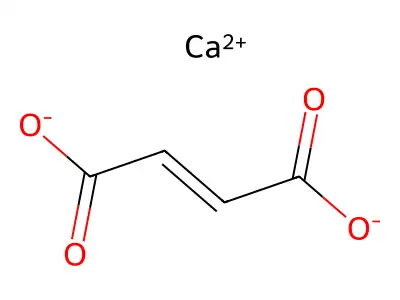 Calcium but-2-enedioate structure