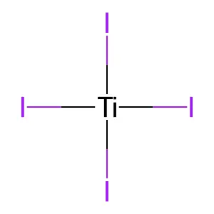 Titanium iodide (TiI4), (T-4)- structure