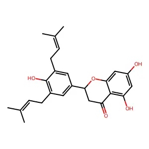 Abyssinone V structure