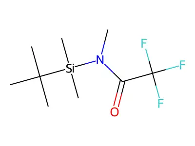 n-[Butyl(dimethyl)silyl]-2,2,2-trifluoro-n-methylacetamide structure