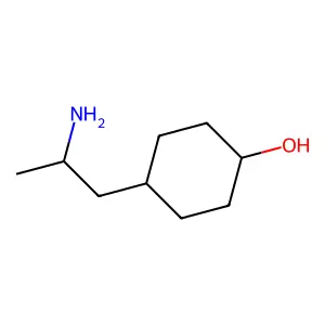 Cyclohexanol, 4-(2-aminopropyl)- structure