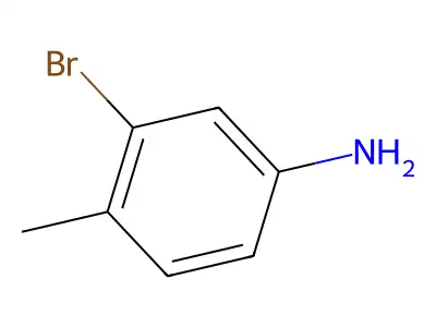 Benzenamine, 3-bromo-4-methyl- structure