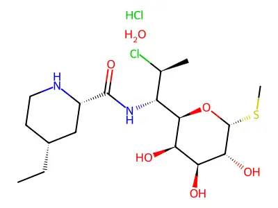 Pirlimycin Hydrochloride structure