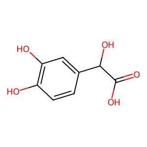 (+-)-3,4-Dihydroxymandelic acid structure