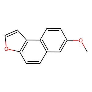7-Methoxynaphtho(2,1-b)furan structure