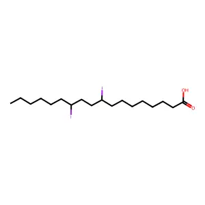 Diiodostearate structure