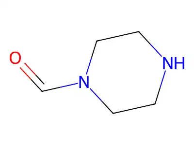 1-Piperazinecarboxaldehyde structure