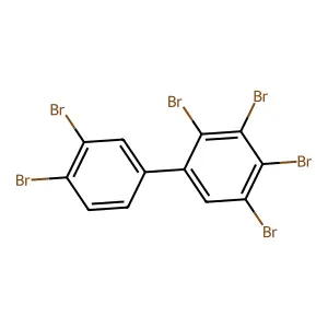 2,3,3',4,4',5-Hexabromobiphenyl structure