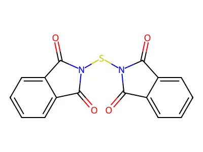 2,2'-Thiobis(1H-isoindole-1,3(2H)-dione) structure